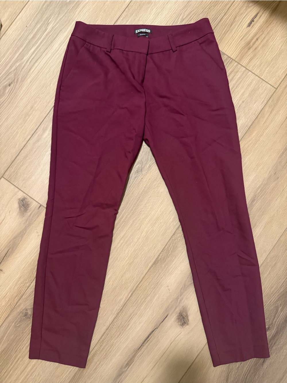 Express Women's Wine “Columnist” Trousers